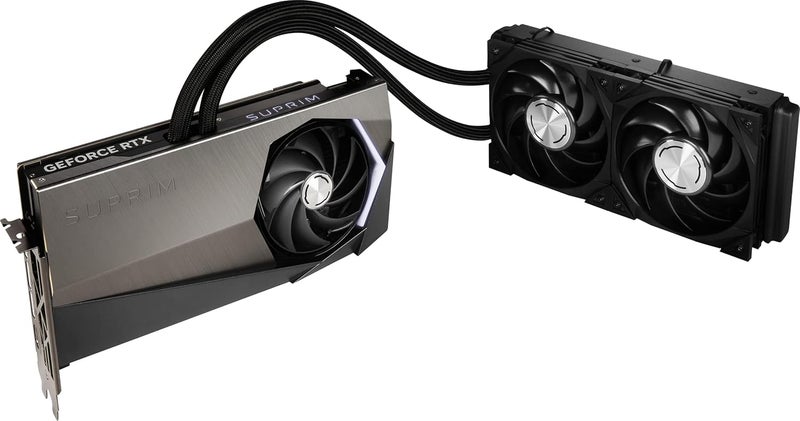 MSI Gaming GeForce RTX 4090 24GB GDRR6X 384-Bit HDMI/DP Nvlink Torx Fan 5 Ada Lovelace Architecture Liquid Cool OC Graphics Card (RTX 4090 SUPRIM Liquid X 24G) - Image 4